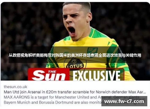 从数据视角解析奥斯梅恩对阵国米的美洲杯赛场表现全面进攻效率与关键作用